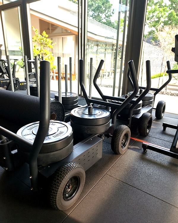 Sled push untuk return to sport